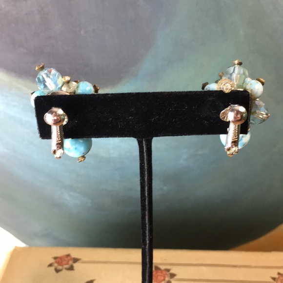 Vintage Vendome Retro Mid Century Earrings - Picture 8 of 15
